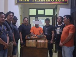 Bawa 26 Kg Ganja, Pelaku Narkotika Ditangkap Usai Coba Kabur dari Polisi