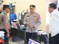 Kapolres Tanah Karo Cek Ruang Penyidikan, Tekankan Adaptasi KUHP Terbaru dan Penguatan Administrasi