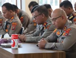 Doa Bersama Polres Tanah Karo Awali Tugas Dengan Kebersamaan