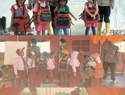 Melalui Trauma Healing, Brimob Sumut Kembalikan Keceriaan Anak-anak Pascabanjir