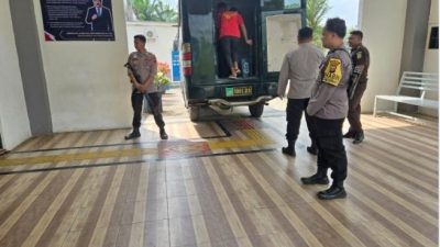 Sat Samapta Polres Batu Bara Kawal Ketat Tahanan Sidang di PN Kisaran, Jamin Keamanan dan Ketertiban