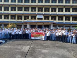 Kasat Binmas Polres Tebing Tinggi Pimpin Program Police Goes to School di Perguruan Yapim