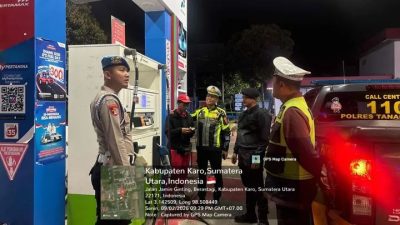 Polres Tanah Karo Intensifkan Patroli Malam, Cegah 3C dan Jaga Kondusivitas Wilayah