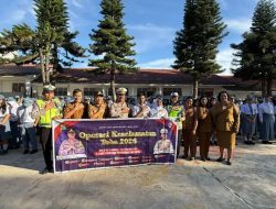 Police Go To School, Satlantas Polres Tanah Karo Sosialisasikan Ops Keselamatan Toba 2026