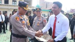 Tiga Pimpinan Satreskrim Polres Tanah Karo Terima Penghargaan atas Pengungkapan 7 Kasus Pembunuhan