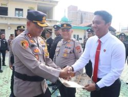 Tiga Pimpinan Satreskrim Polres Tanah Karo Terima Penghargaan atas Pengungkapan 7 Kasus Pembunuhan