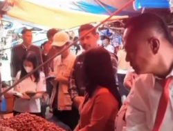 Satreskrim Polres Tanah Karo Bersama Tim Pangan Laksanakan Sidak di Pusat Pasar Kabanjahe