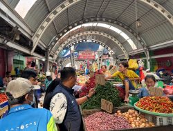 Jelang Ramadhan, Ditreskrimsus Polda Sumut Sidak Pasar di Medan, Pastikan Stok dan Harga Bapokting Aman