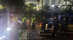 Patroli Malam Polres Tanah Karo, Situasi Kabanjahe Tetap Aman dan Kondusif