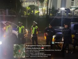 Patroli Malam Polres Tanah Karo, Situasi Kabanjahe Tetap Aman dan Kondusif