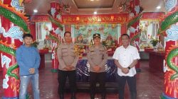 Polsek Berastagi Monitoring Ibadah Imlek 2026, Seluruh Vihara Terpantau Aman