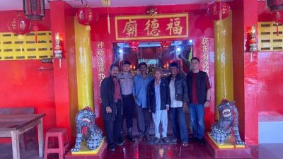 Pengamanan Ibadah Imlek 2577 Kongzili di Vihara Budi Luhur Kabanjahe Berlangsung Aman dan Kondusif