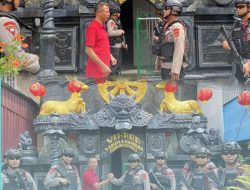 Pengamanan Humanis Brimob Warnai Perayaan Imlek 2026 di Gunungsitoli