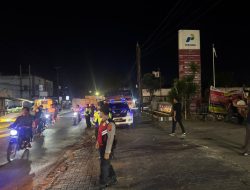personel Polres Serdang Bedagai melaksanakan Kegiatan Rutin Yang Ditingkatkan (KRYD) berupa patroli antisipasi 3C