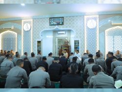 Bangun Kekuatan Spiritual, Satuan Brimob Polda Sumut Mantapkan Mental dan Iman Personel Lewat Binrohtal