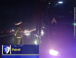 Sat Lantas Polres Serdang Bedagai Gelar Patroli Asmara Subuh, Ciptakan Kondusivitas Lalu Lintas di Jalinsum