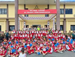 Belajar Tertib Berlalu Lintas, 180 Anak TK Antusias Ikuti Edukasi Sat Lantas Polres Pematangsiantar