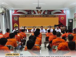 Rutan Kelas I Labuhan Deli melaksanakan Sidang Tim Pengamat Pemasyarakatan (TPP)