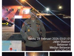 Patroli KRYD Dini Hari, Polres Pelabuhan Belawan Pastikan Situasi Aman dan Kondusif