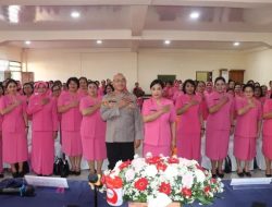 Kapolres Tanah Karo Beri Arahan kepada Bhayangkari, Tekankan Dukungan dan Bijak Bermedia Sosial