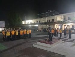 Kasat Reskrim Eriks Raydikson Nainggolan, S.T., menyampaikan himbauan tegas kepada seluruh personel