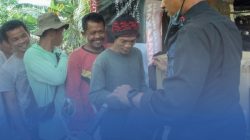 Tak Hanya Penegakan Hukum, Brimob Sumut Berbagi Kepedulian di Desa Panabari
