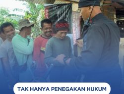Tak Hanya Penegakan Hukum, Brimob Sumut Berbagi Kepedulian di Desa Panabari
