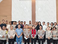 Polres Binjai Laksanakan Binrohtal Kristen, Wujudkan Personel Beriman dan Berintegritas