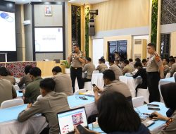 Polda Sumut Gelar Pelatihan Kehumasan, Personel Belajar Teknik Hook Berita hingga Editing Video