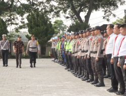Apel Gelar Pasukan Operasi Ketupat Toba 2026, Polres Sergai Siap Amankan Mudik Lebaran