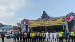 Brimob Sumut Siaga di Parapat, Pastikan Wisatawan Aman Saat Ops Ketupat Toba 2026