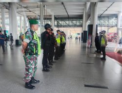 Sterilisasi dan Pengamanan Ketat Bandara Kualanamu, Gegana Brimob Sumut Siaga Penuh di Ops Ketupat Toba 2026
