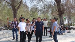 Kapolres Batubara pimpin monitoring langsung Pantai Sujono jelang Lebaran, fokus keamanan dan keselamatan wisatawan