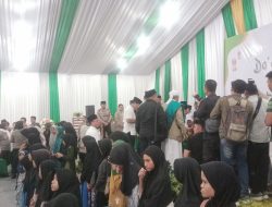 Kapolrestabes Medan, Calvijn Simajuntak, melaksanakan buka puasa bersama masyarakat Kota Medan
