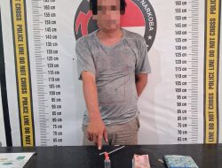 Polres Simalungun Gerebek Sarang Narkoba di Kampung Jawa, Along Tidak Berkutik Saat dibekuk