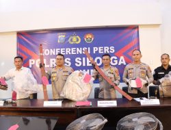 Polres Sibolga Ungkap Dua Kasus Curat, Enam Tersangka Diamankan
