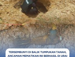 Tersembunyi di Balik Tumpukan Tanah, Ancaman Mematikan Ini Berhasil di Urai : Gerak Cepat Tim Jibom Gegana Brimob Sumut dan Polres Labuhanbatu