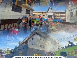 Gerak Cepat Brimob Sumut! AWC Diterjunkan, Kebakaran Ruko di Pematangsiantar Berhasil Dikendalikan Tanpa Korban Jiwa