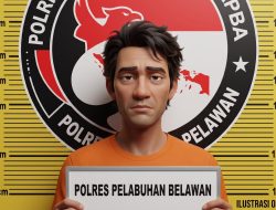 Sat Narkoba Polres Pelabuhan Belawan Tangkap Pengedar Sabu di Desa Manunggal