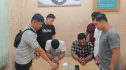 Sat Narkoba Polres Pelabuhan Belawan Gagalkan Peredaran 1 Ons Shabu, 2 Pengedar ditangkap