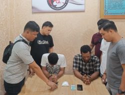 Sat Narkoba Polres Pelabuhan Belawan Gagalkan Peredaran 1 Ons Shabu, 2 Pengedar ditangkap