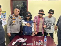 Laporan Warga ke Call Center 110 Berbuah Penindakan, Tiga Terduga Penyalahguna Narkoba Diamankan di Huntap Ture-ture