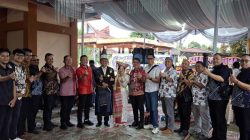 Rombongan Dit Intelkam Polda Sumut Hadiri Pernikahan Briptu Samuel Deopin Saragih dan Efri Elsridayani Purba