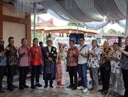 Rombongan Dit Intelkam Polda Sumut Hadiri Pernikahan Briptu Samuel Deopin Saragih dan Efri Elsridayani Purba