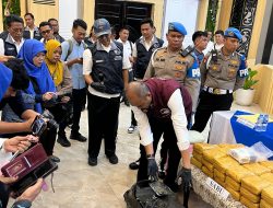 Terbongkar! Sabu 22 Kg Jaringan Malaysia–Aceh Disamarkan dalam Tangki Mobil, Kurir Ditangkap di Parkiran Mal Medan