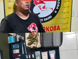 Simpan Sabu, Ekstasi Hingga Ganja, Warga Parbuluan Diringkus Polres Dairi