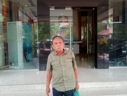 Tomas Ginting datang ke Krimum Polda Sumut memenuhi panggilan gelar perkara  khusus