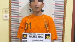 Polsek Hinai Bekuk Dua Terduga Pelaku Pencurian Jerjak Besi dan Pintu Rumah