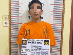 Polsek Hinai Bekuk Dua Terduga Pelaku Pencurian Jerjak Besi dan Pintu Rumah