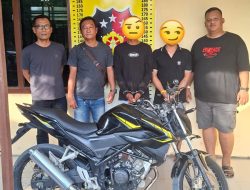 Gerak Cepat Polsek Bandar Huluan Ringkus Dua Pelaku Pencurian Sepeda Motor, Korban Rugi Rp 20 Juta